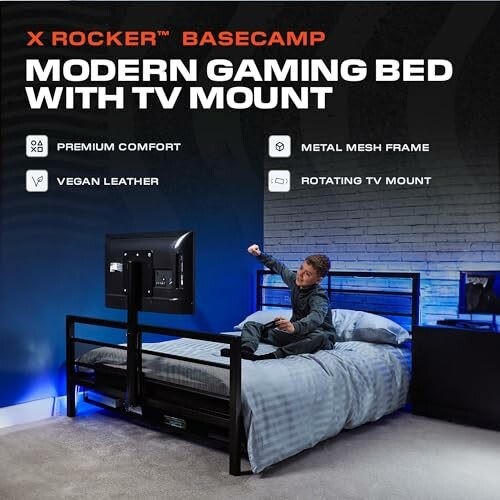 X Rocker Basecamp Gaming Bed
